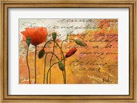 Poppies Composition I Fine Art Print
