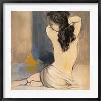 Waking Woman I (blue) Fine Art Print