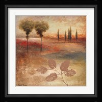 Warm Textural Landscape I Fine Art Print