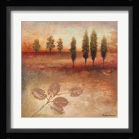 Warm Textural Landscape II Fine Art Print
