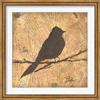 Bird Silhouette I Fine Art Print