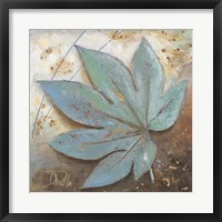 Turquoise Leaf I Fine Art Print