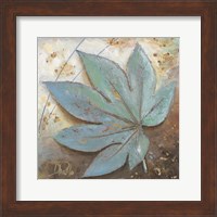 Turquoise Leaf I Fine Art Print