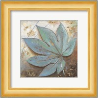 Turquoise Leaf I Fine Art Print