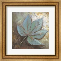 Turquoise Leaf II Fine Art Print