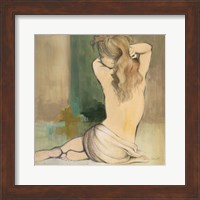Waking Woman I (green) Fine Art Print