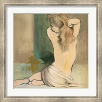 Waking Woman I (green) Fine Art Print