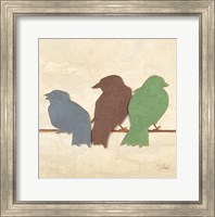 Birds III (assorted colors) Fine Art Print