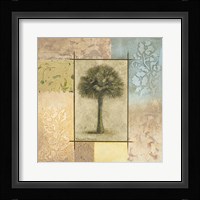 Palm Woodcut I Fine Art Print