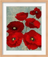 Kindle's Poppies II Fine Art Print