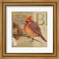 Red Love Birds I Fine Art Print