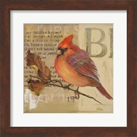 Red Love Birds I Fine Art Print
