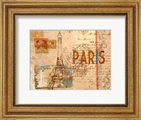 Paris Postcard Fine Art Print