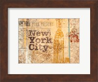 New York Postcard Fine Art Print