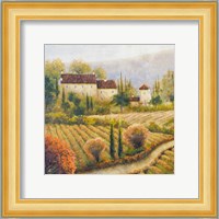 Tuscany Vineyard I Fine Art Print