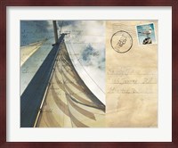 Voyage Postcard II Fine Art Print