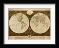 Map of World Fine Art Print