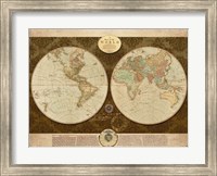 Map of World Fine Art Print