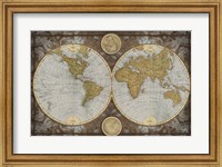 World Map Fine Art Print