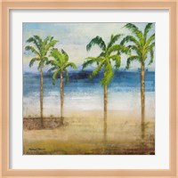 Ocean Palms I Fine Art Print