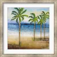 Ocean Palms II Fine Art Print