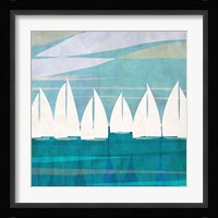 Afternoon Regatta I Fine Art Print