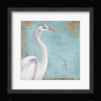 Tropic Heron I Framed Print