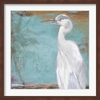 Tropic Heron II Fine Art Print