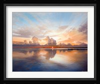 Sunset over Lake Fine Art Print