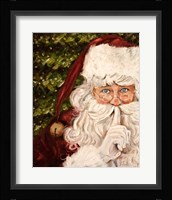 Secret Santa II Framed Print