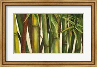 Bamboo on Beige I Fine Art Print