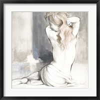 Sketched Waking Woman I Fine Art Print