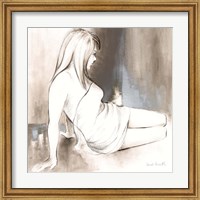 Sketched Waking Woman II Fine Art Print
