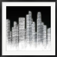 Black and White City I Fine Art Print