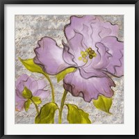 Purple Florals I Fine Art Print