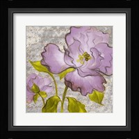 Purple Florals I Framed Print