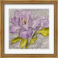 Purple Florals II Fine Art Print