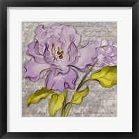 Purple Florals II Fine Art Print