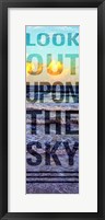 Sea and Sky II Framed Print