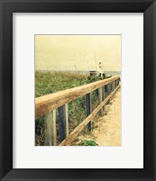 Beach Rails I Fine Art Print