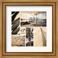 Coastal Collage I Fine Art Print