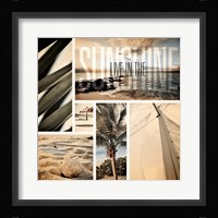 Coastal Collage I Fine Art Print