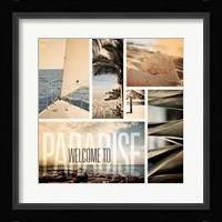 Coastal Collage II Fine Art Print