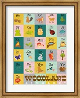 Woodland Alphabet Fine Art Print