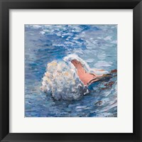 Faded into the Shore II Framed Print