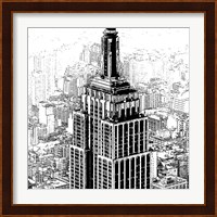 Empire State Sketch Fine Art Print