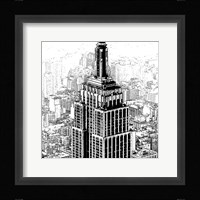 Empire State Sketch Fine Art Print