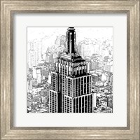 Empire State Sketch Fine Art Print