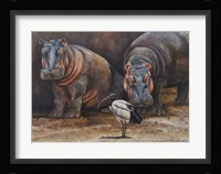Baby Hippos Fine Art Print