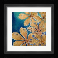 Fiori d' Oro II Framed Print